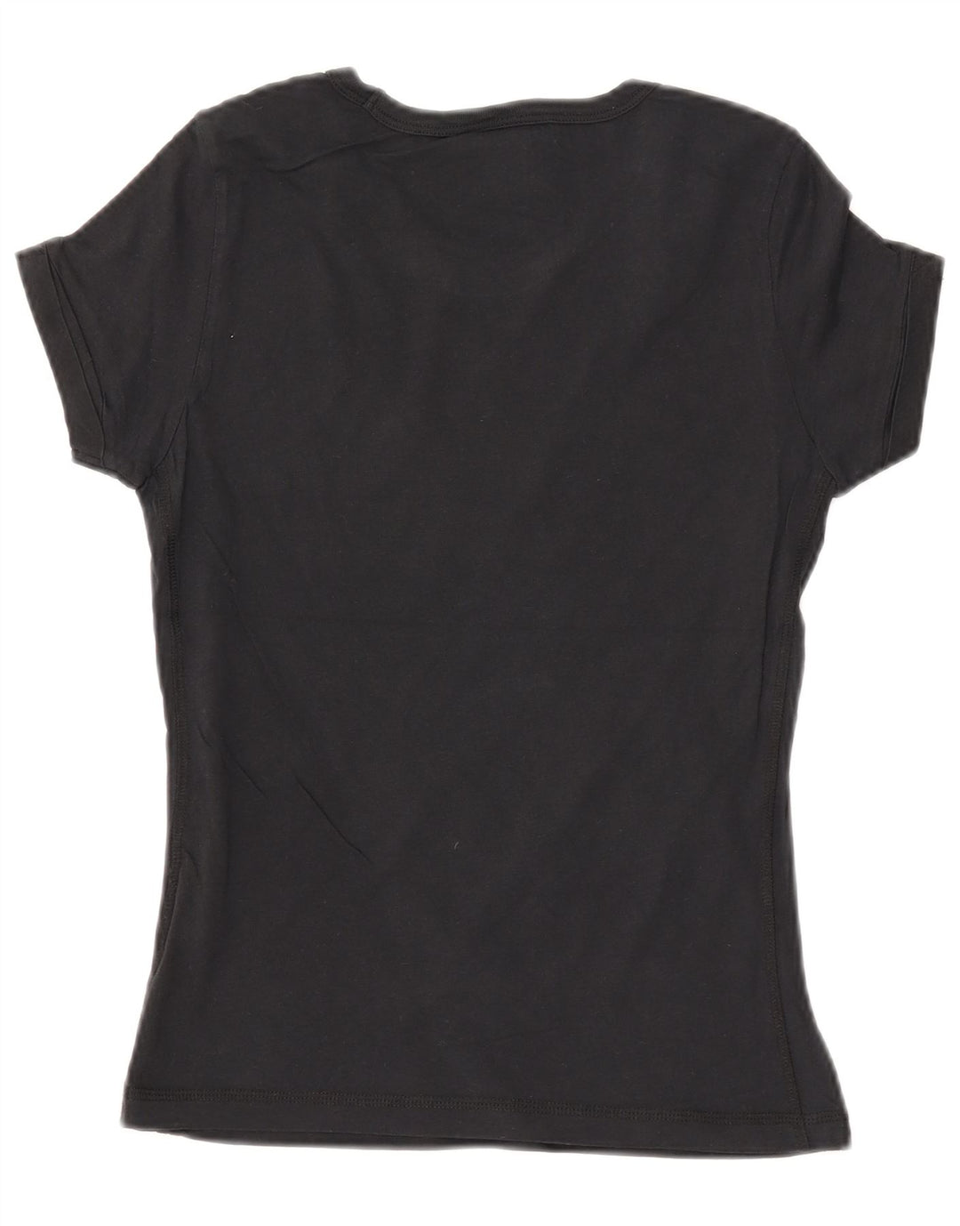 CHAMPION Womens Heritage Classics Graphic T-Shirt Top UK 10 Small Black