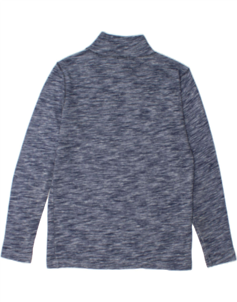 HUGO BOSS Mens Slim Fit Shawl Neck Sweatshirt Jumper Large Blue Flecked Vintage Hugo Boss and Second-Hand Hugo Boss from Messina Hembry 