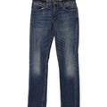TOMMY HILFIGER Womens Straight Jeans W28 L30 Blue Cotton Vintage Tommy Hilfiger and Second-Hand Tommy Hilfiger from Messina Hembry 