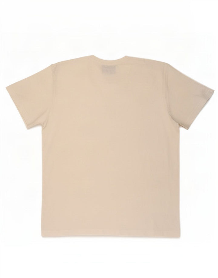 Lacoste Mens Regular Fit T-Shirt Top Size 6 XL White Cotton
