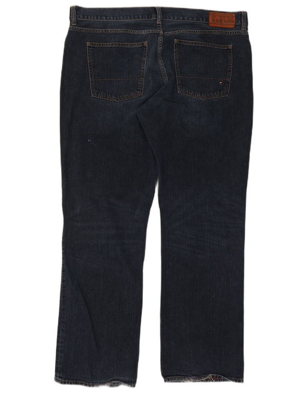 Tommy Hilfiger Mens Straight Jeans W40 L32 Navy Blue Cotton