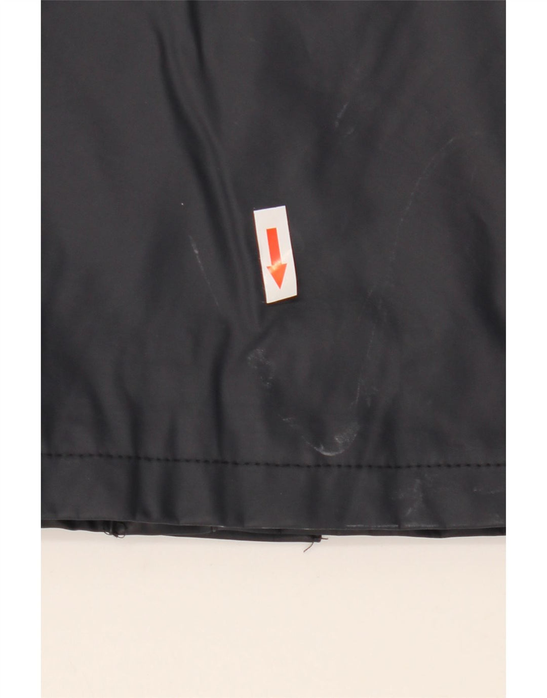 ZARA Mens Hooded Windbreaker Coat UK 40 Large Navy Blue Polyester