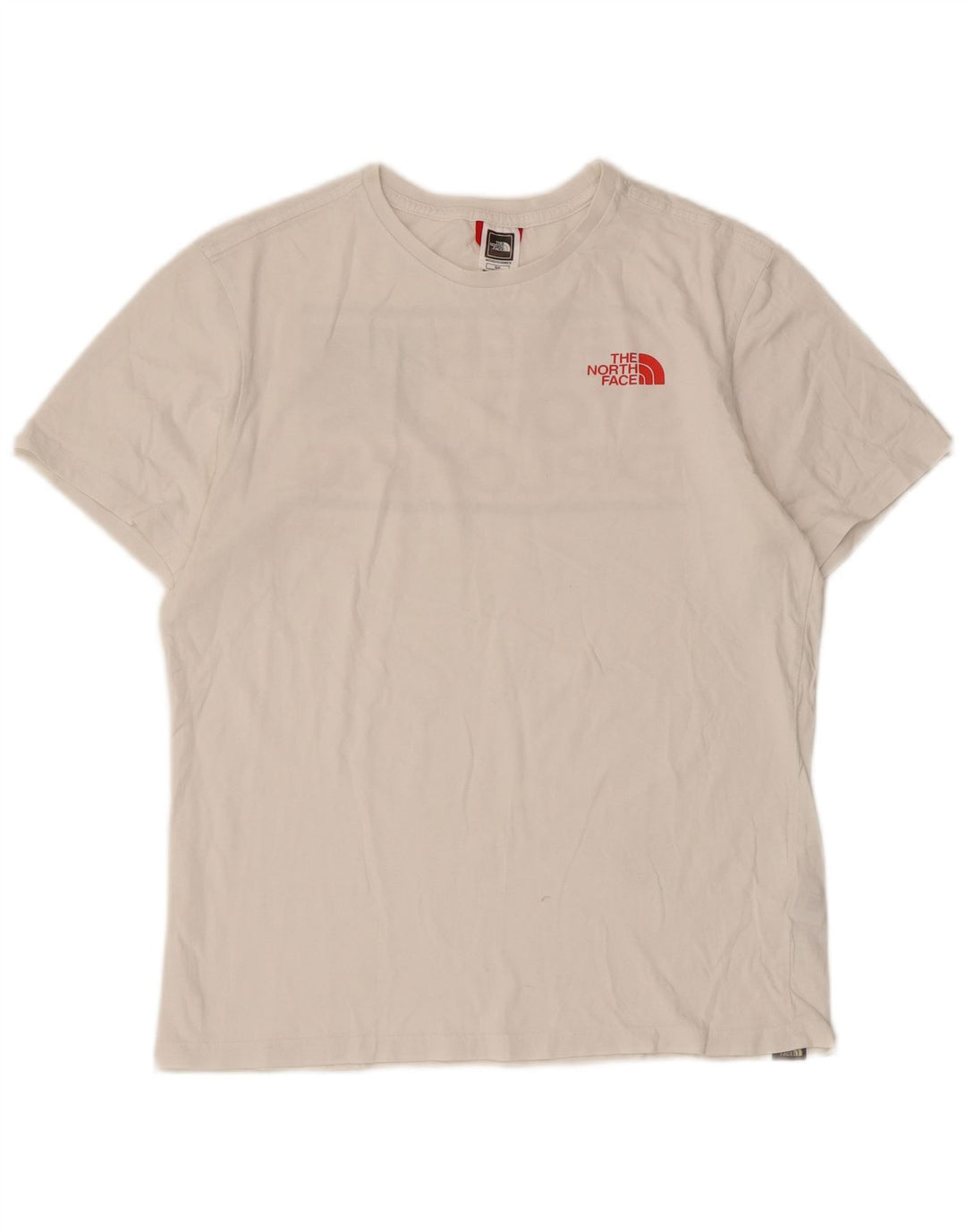 The North Face Mens Graphic T-Shirt Top Small White Cotton