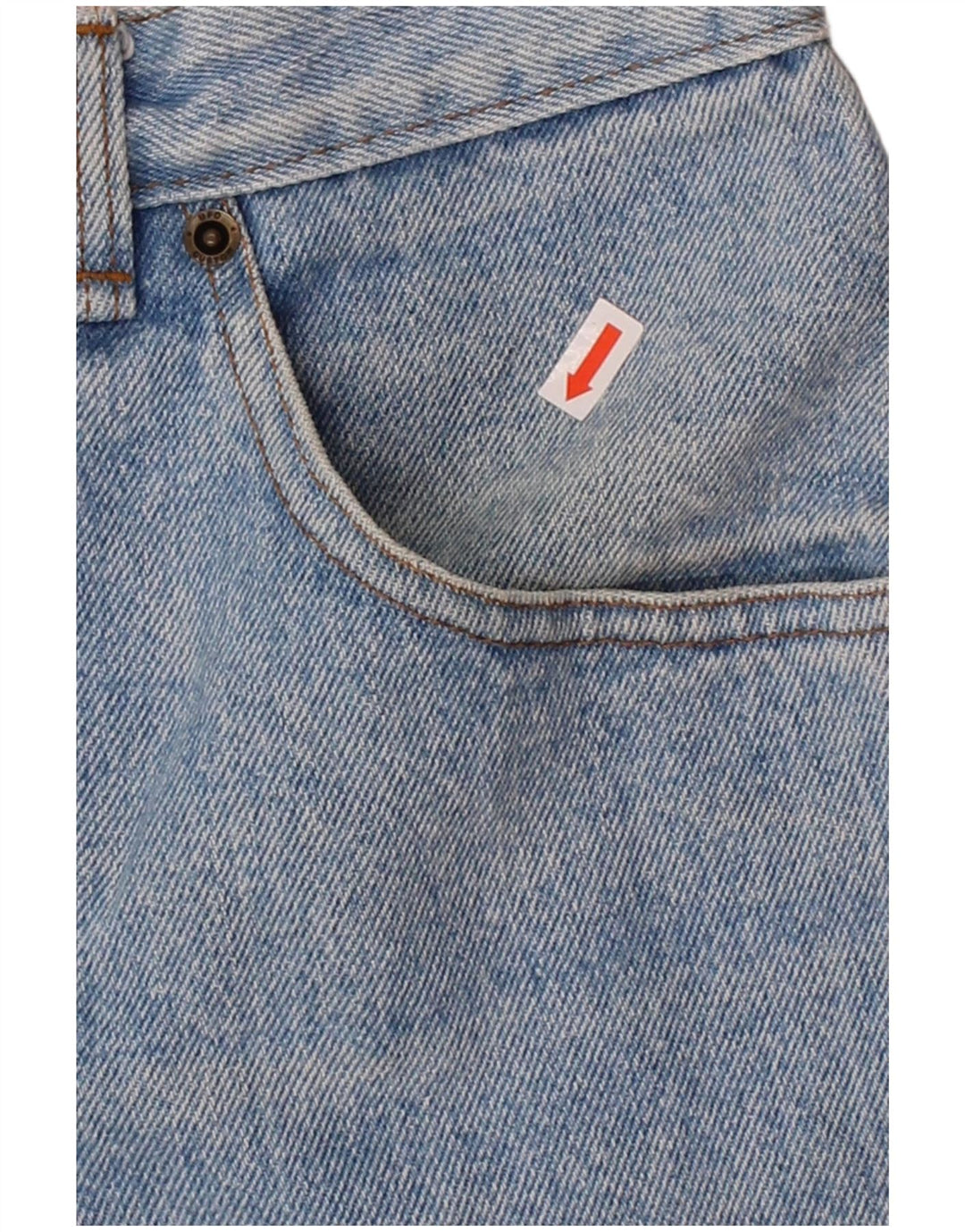 VINTAGE Womens Tapered Jeans IT 44 Medium W30 L32 Blue Cotton