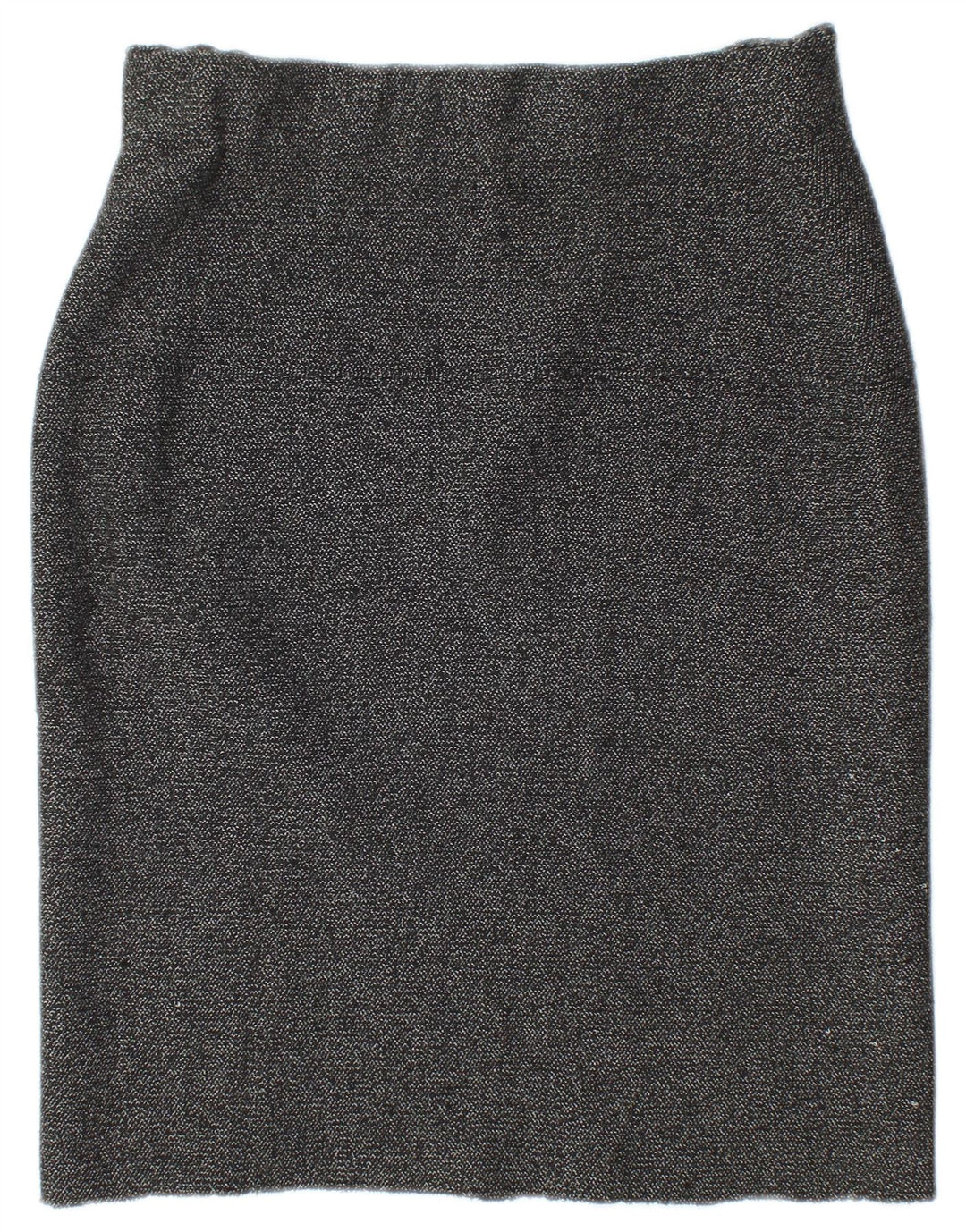 Zara Womens Knit Pencil Skirt Medium W28 Grey Flecked