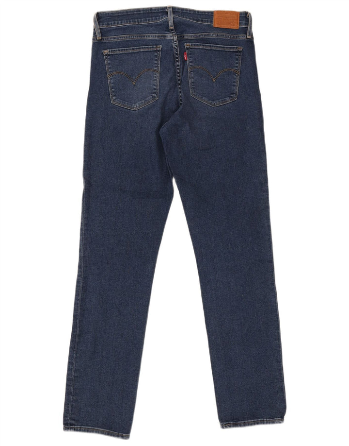 Levi's Womens 712 Slim Jeans W30 L30 Blue Cotton