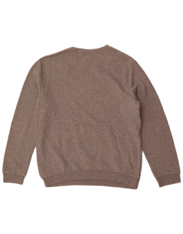 Reebok Mens Classic Graphic Sweatshirt Jumper Medium Grey Colourblock