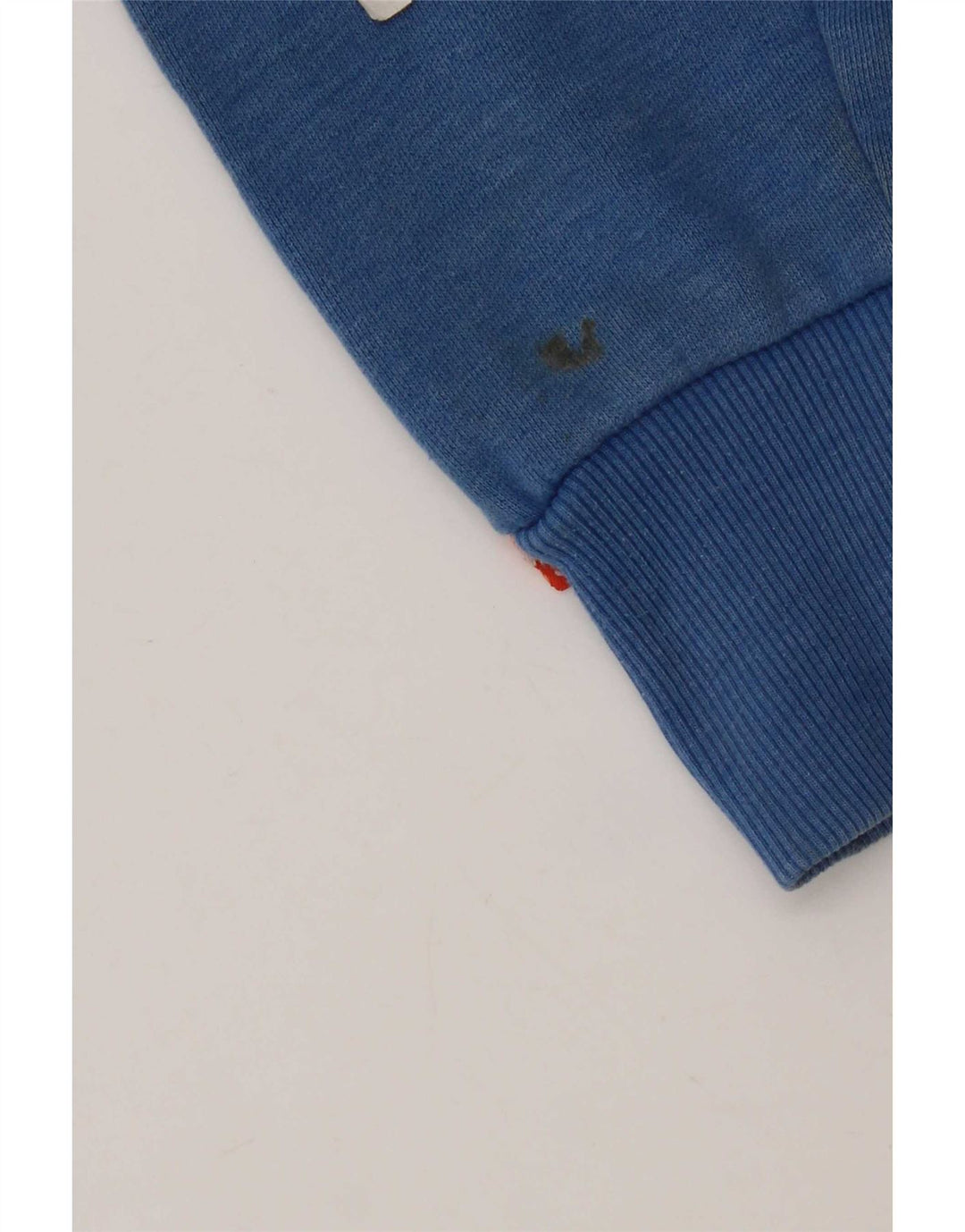 Superdry Mens Graphic Hoodie Jumper Small Blue Cotton