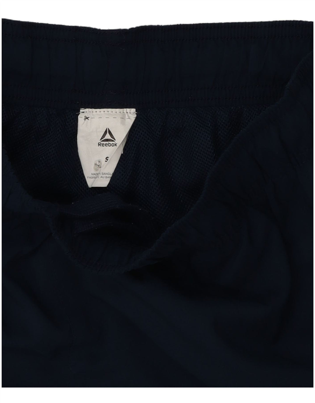 Reebok Mens Sport Shorts Small  Navy Blue Polyester