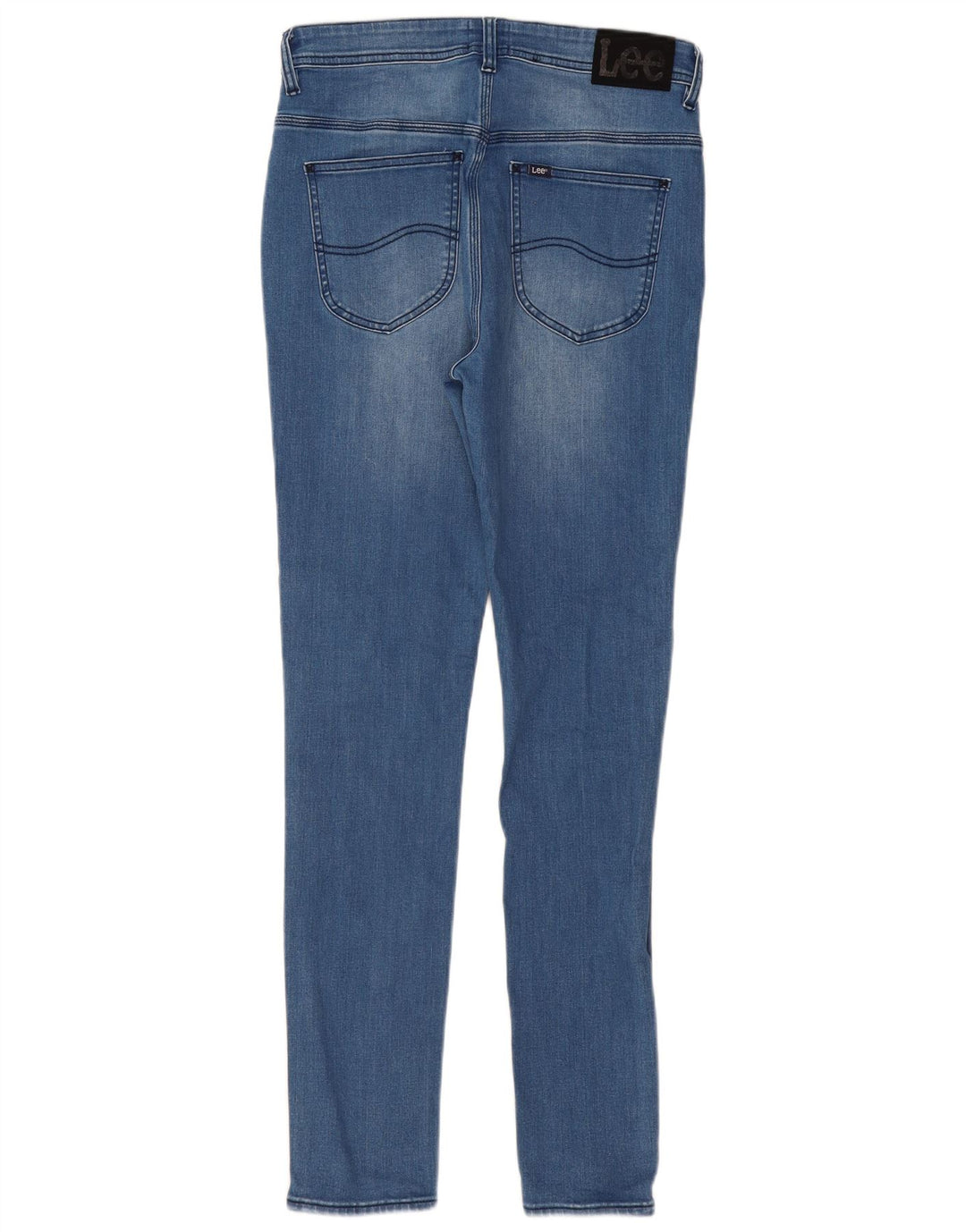 Lee Womens Skinny Jeans W30 L31 Blue Cotton