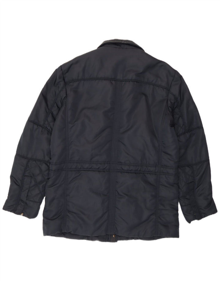 Trussardi Jeans Mens Utility Jacket IT 52 UTILIXL Navy Blue Classic