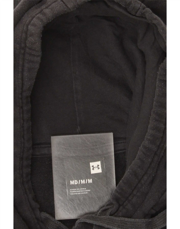 Under Armour Mens Graphic Hoodie Jumper Medium Black