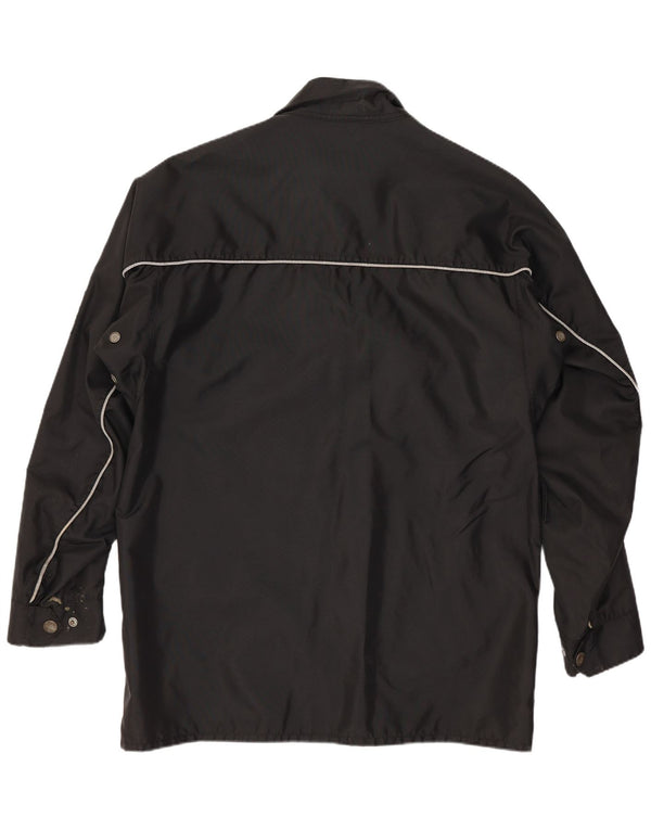 Belstaff Mens Racer Jacket UK 38 Medium Black Nylon