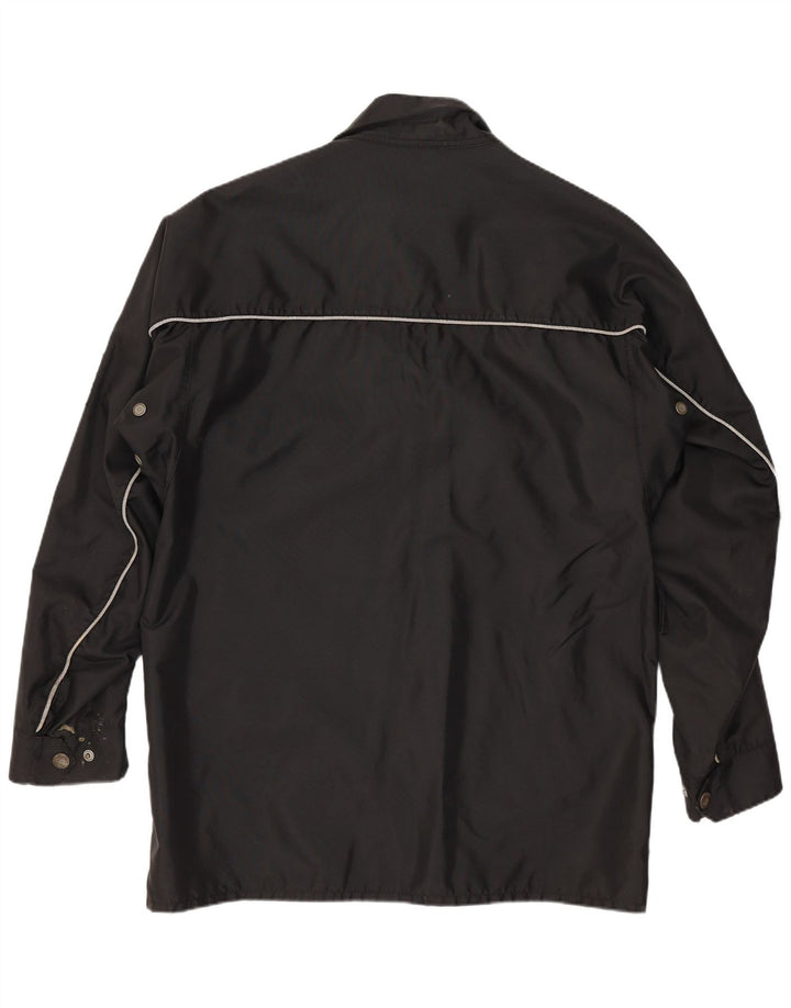 Belstaff Mens Racer Jacket UK 38 Medium Black Nylon
