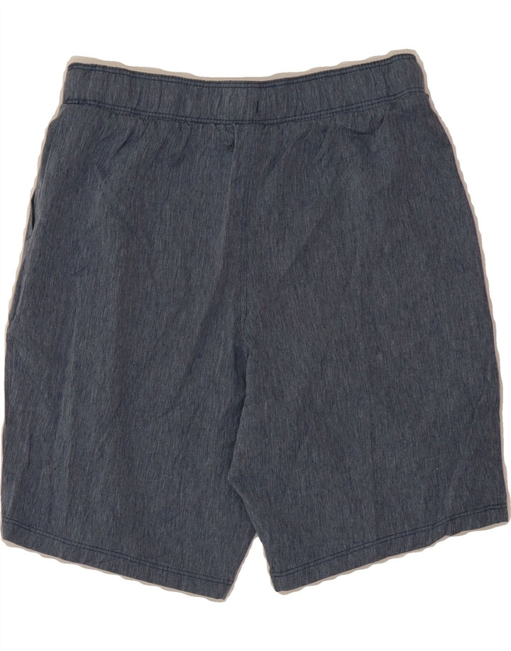 HURLEY Boys Graphic Sport Shorts 7-8 Years Blue Polyester Vintage Hurley and Second-Hand Hurley from Messina Hembry 