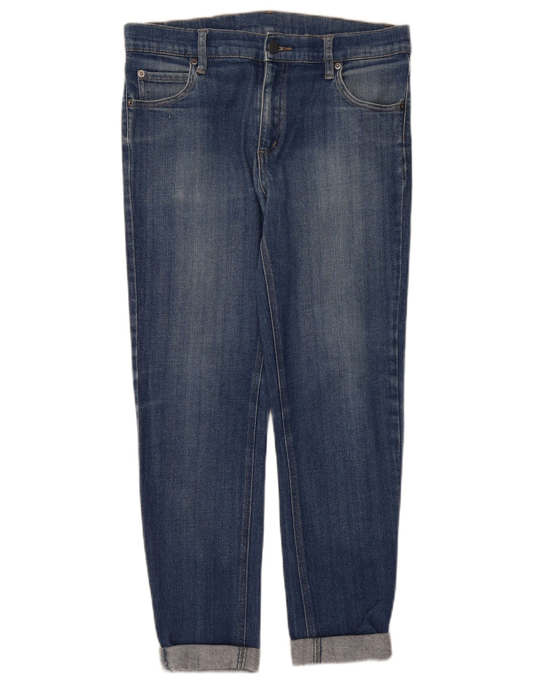 Cheap Monday Womens Slim Jeans W31 L29 Blue Cotton