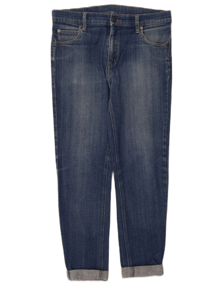 Cheap Monday Womens Slim Jeans W31 L29 Blue Cotton