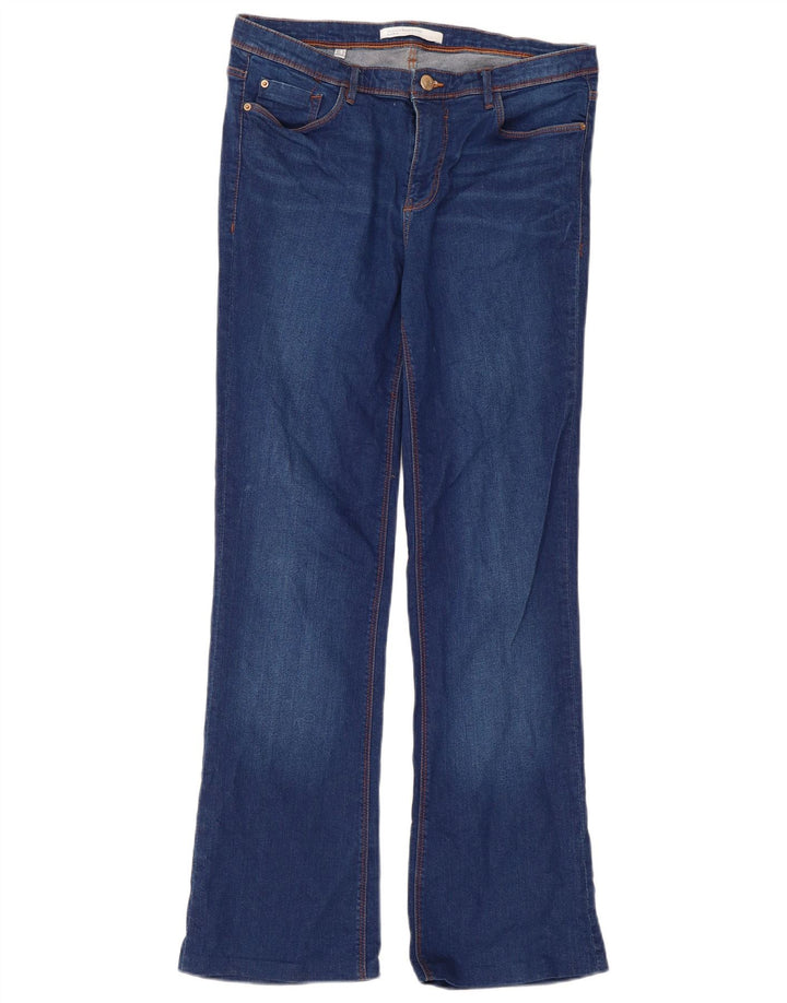 Zara Womens Bootcut Jeans EU 42 Large W32 L31 Blue