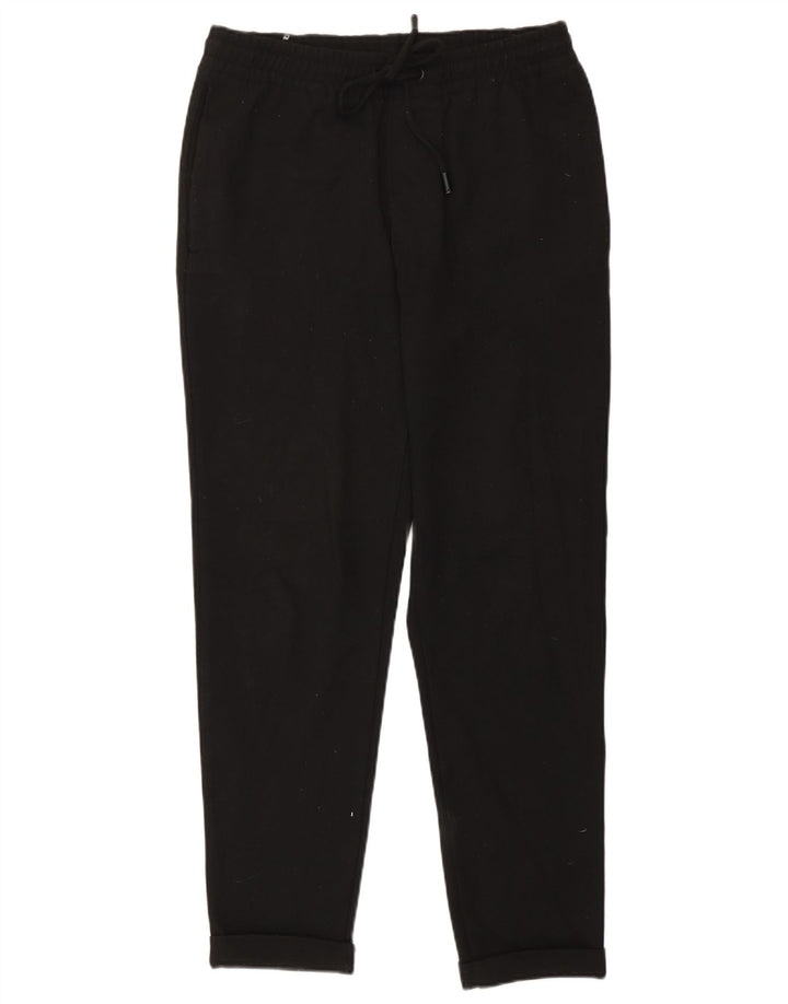Zara Mens Casual Trousers Small W30 L27 Black
