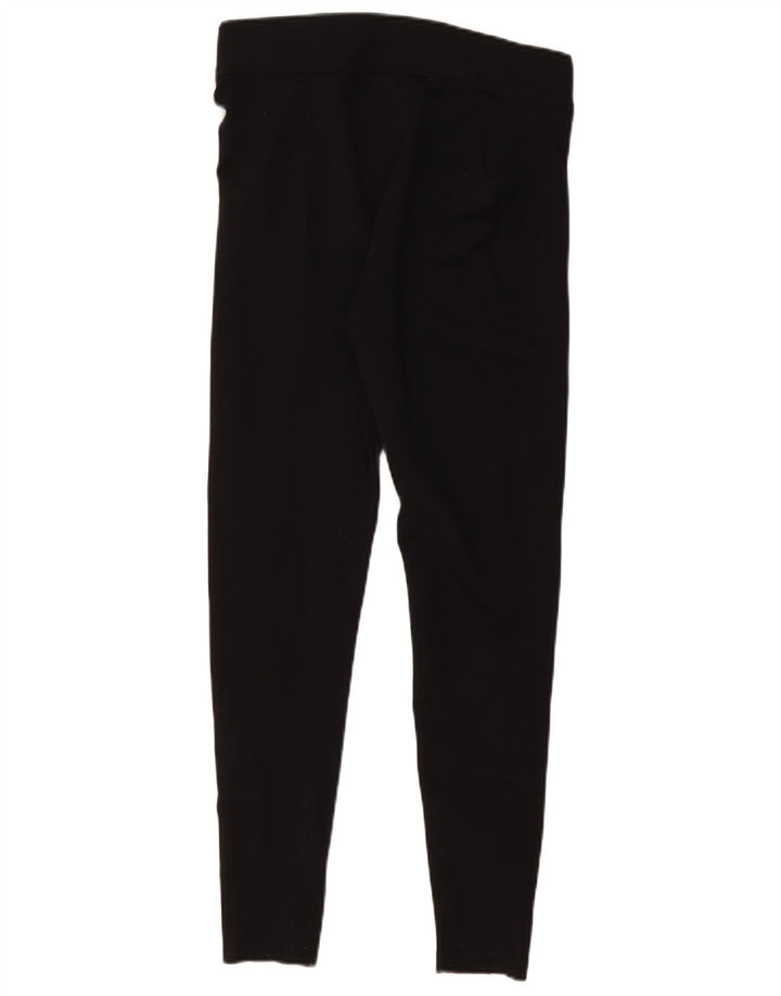 Marks & Spencer Womens Leggings UK 12 Medium Black Viscose