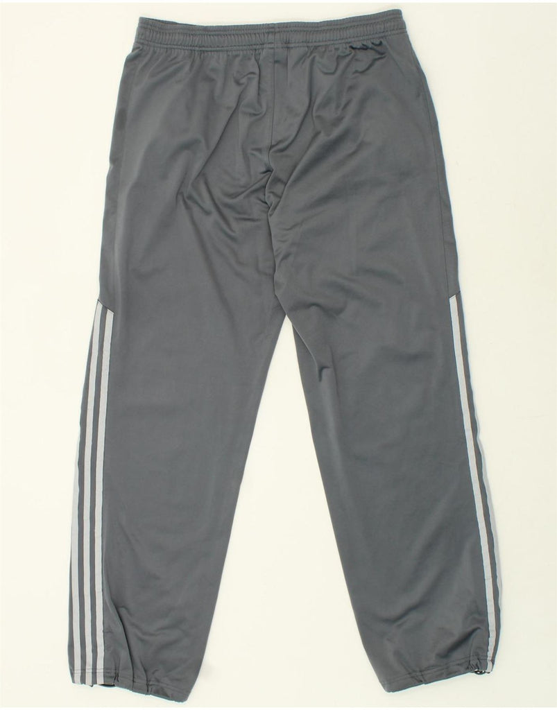 ADIDAS Mens Tracksuit Trousers Large Grey Polyester | Vintage Adidas | Thrift | Second-Hand Adidas | Used Clothing | Messina Hembry 