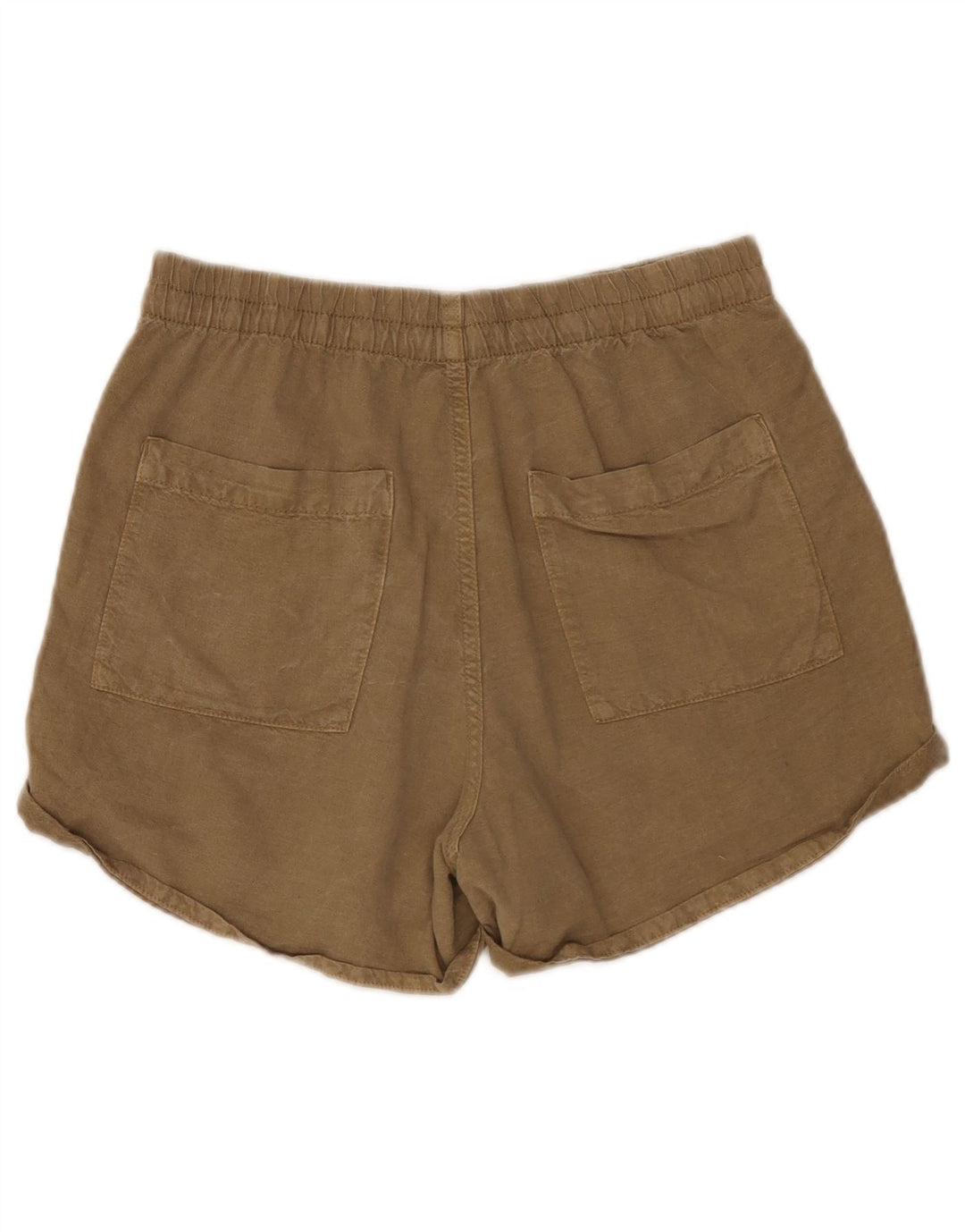 Zara Womens Casual Shorts XS W24 Khaki