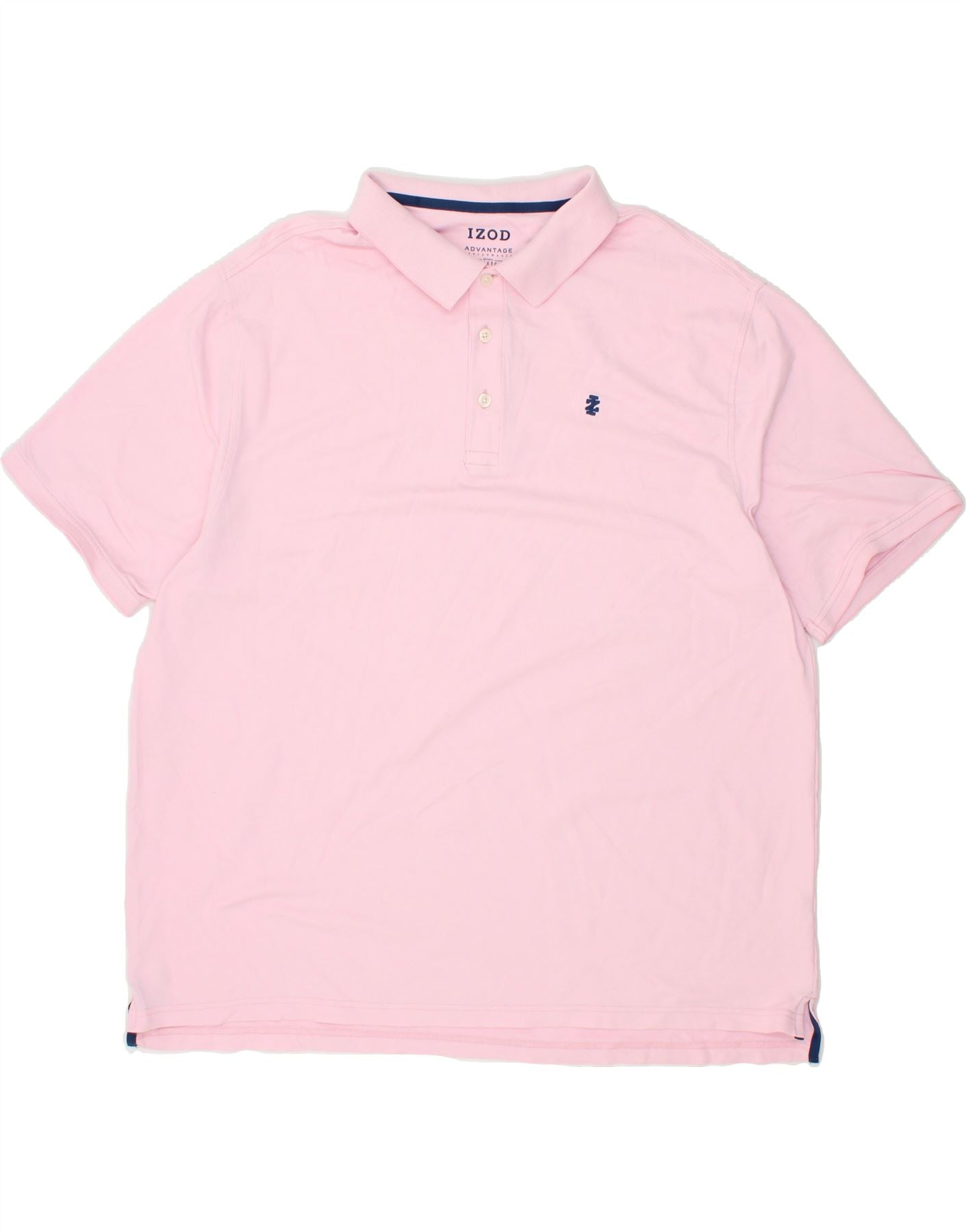 IZOD Mens Polo Shirt 3XL Pink Cotton Vintage Second Hand Clothing Online Messina Hembry