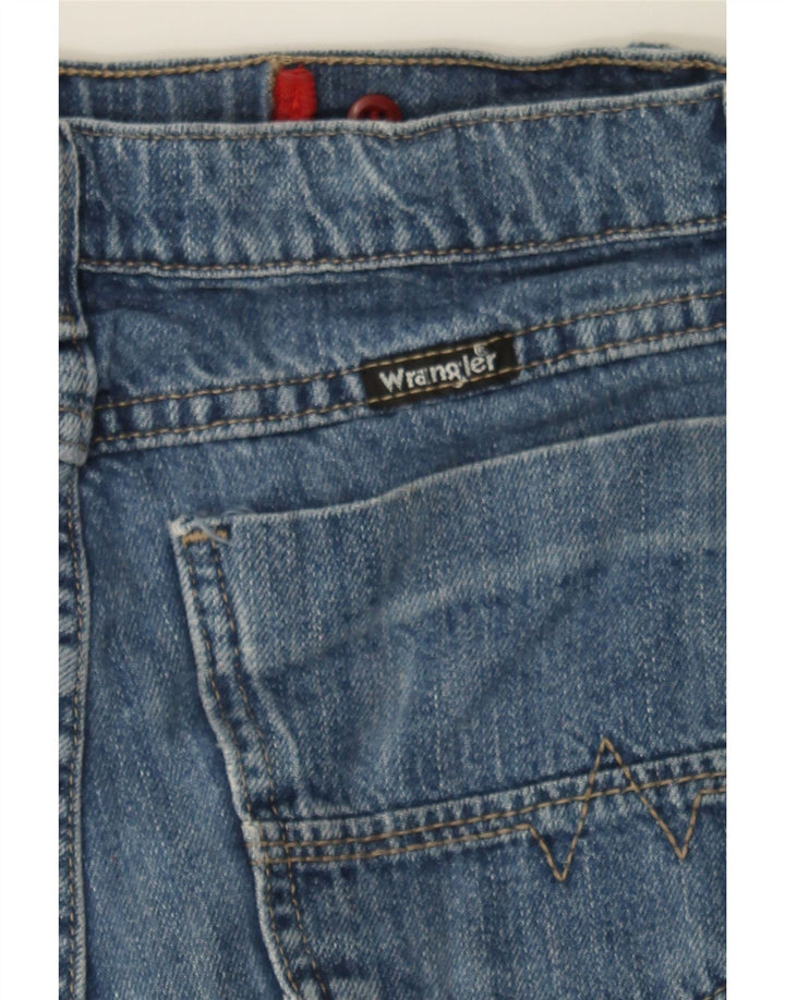 WRANGLER Boys Denim Shorts 15-16 Years W30 Blue Cotton Vintage Wrangler and Second-Hand Wrangler from Messina Hembry 