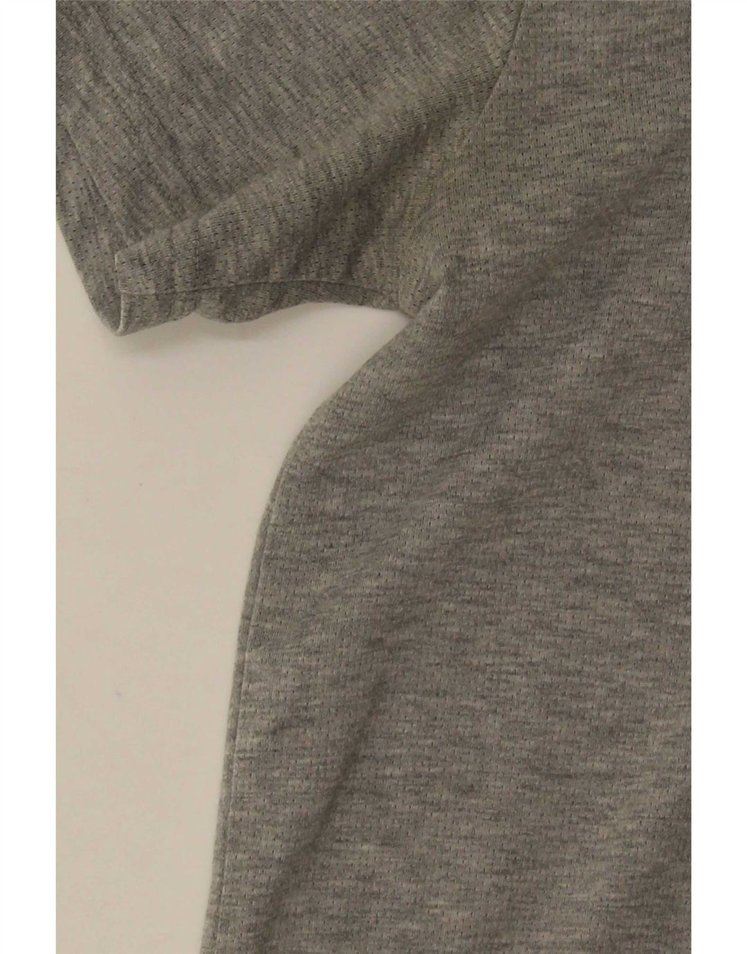 Nike Mens Dri Fit T-Shirt Top Medium Grey Flecked Polyester