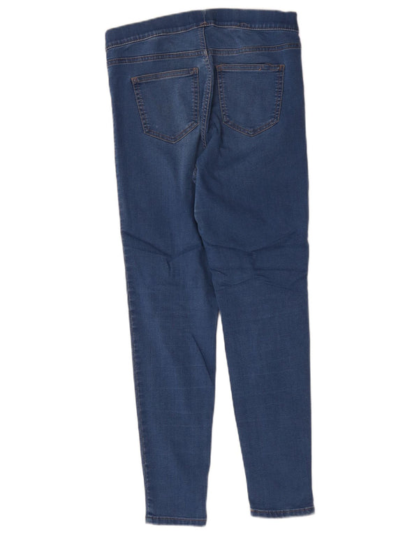 Marks & Spencer Womens Jegging Jeans UK 10 Small W28 L27 Blue Cotton