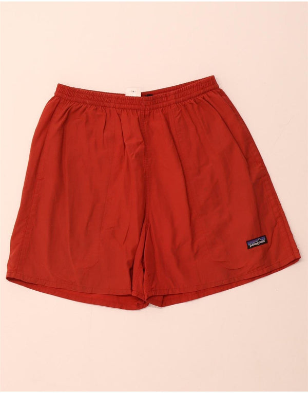PATAGONIA Mens Sport Shorts Medium  Red Nylon