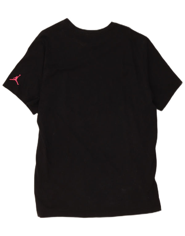 Jordan Mens Graphic T-Shirt Top XL Black Cotton