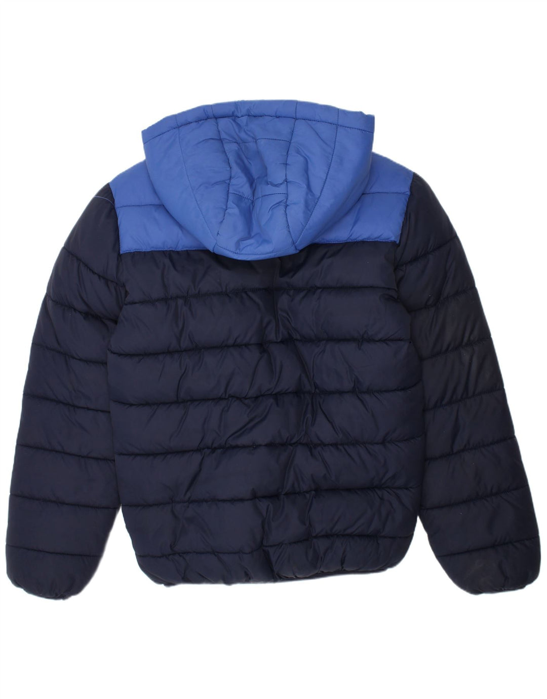 Ben Sherman Boys Padded Jacket 8-9 Years Navy Blue Colourblock Polyamide