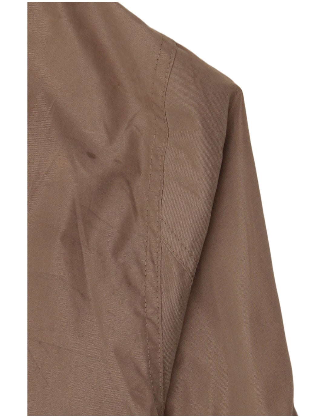 Marks & Spencer Mens Bomber Jacket UK 40 Large Brown Polyester