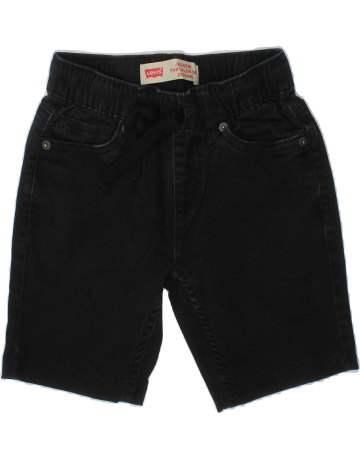 LEVI'S Boys Denim Shorts 3-4 Years Small W20 Black Cotton Vintage Levi's and Second-Hand Levi's from Messina Hembry 