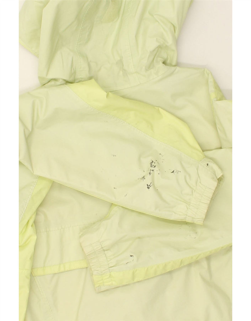 COLUMBIA Womens Hooded Rain Jacket UK 10 Small Yellow Polyester | Vintage Columbia | Thrift | Second-Hand Columbia | Used Clothing | Messina Hembry 