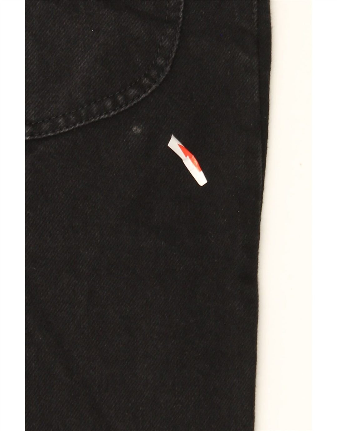 Lee Mens Kansas Straight Jeans W38 L30 Black Cotton