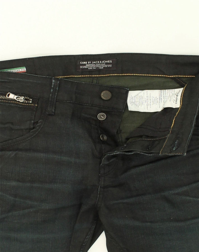 JACK & JONES Womens Slim Jeans W29 L32 Black Cotton | Vintage Jack & Jones | Thrift | Second-Hand Jack & Jones | Used Clothing | Messina Hembry 