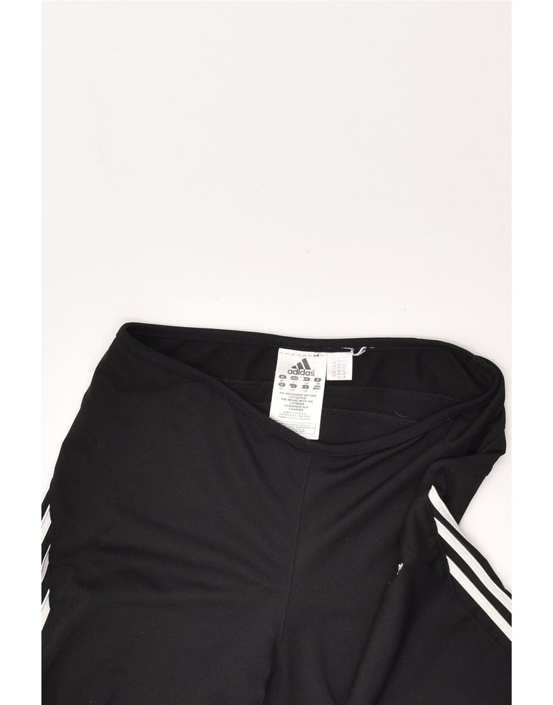 ADIDAS Girls Tracksuit Trousers 11-12 Years Black Polyester | Vintage Adidas | Thrift | Second-Hand Adidas | Used Clothing | Messina Hembry 