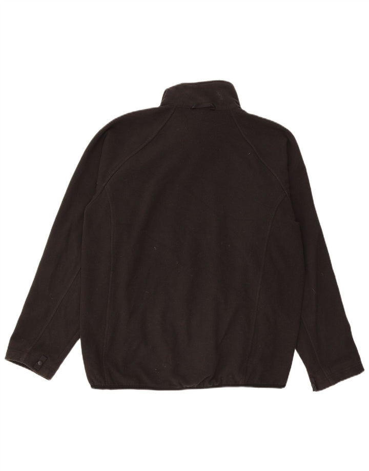 The North Face Mens Liner Fleece Jacket UK 38 Medium Black Polyester