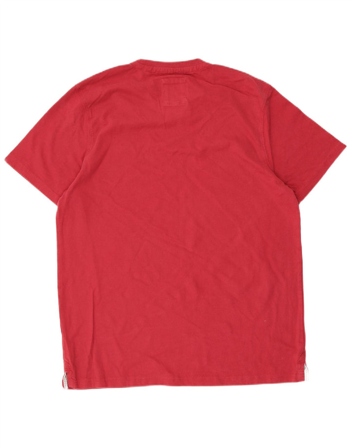 CREW CLOTHING Mens T-Shirt Top Large Red