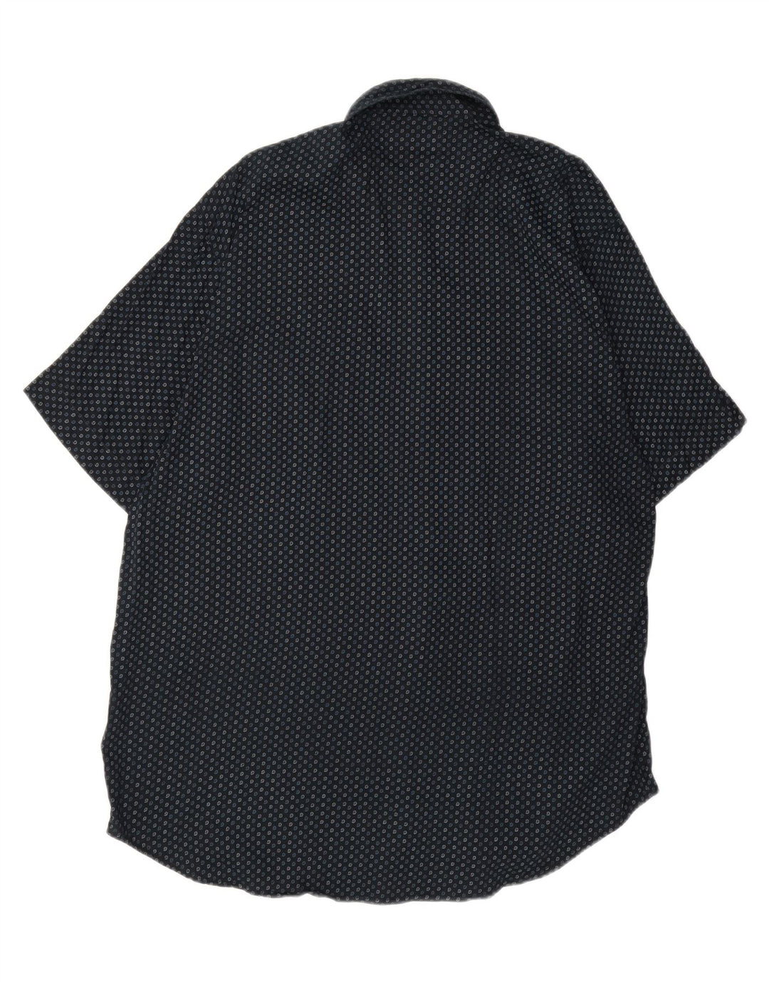 TOM TAILOR Mens Short Sleeve Shirt XL Navy Blue Spotted Cotton Vintage Tom Tailor and Second-Hand Tom Tailor from Messina Hembry 