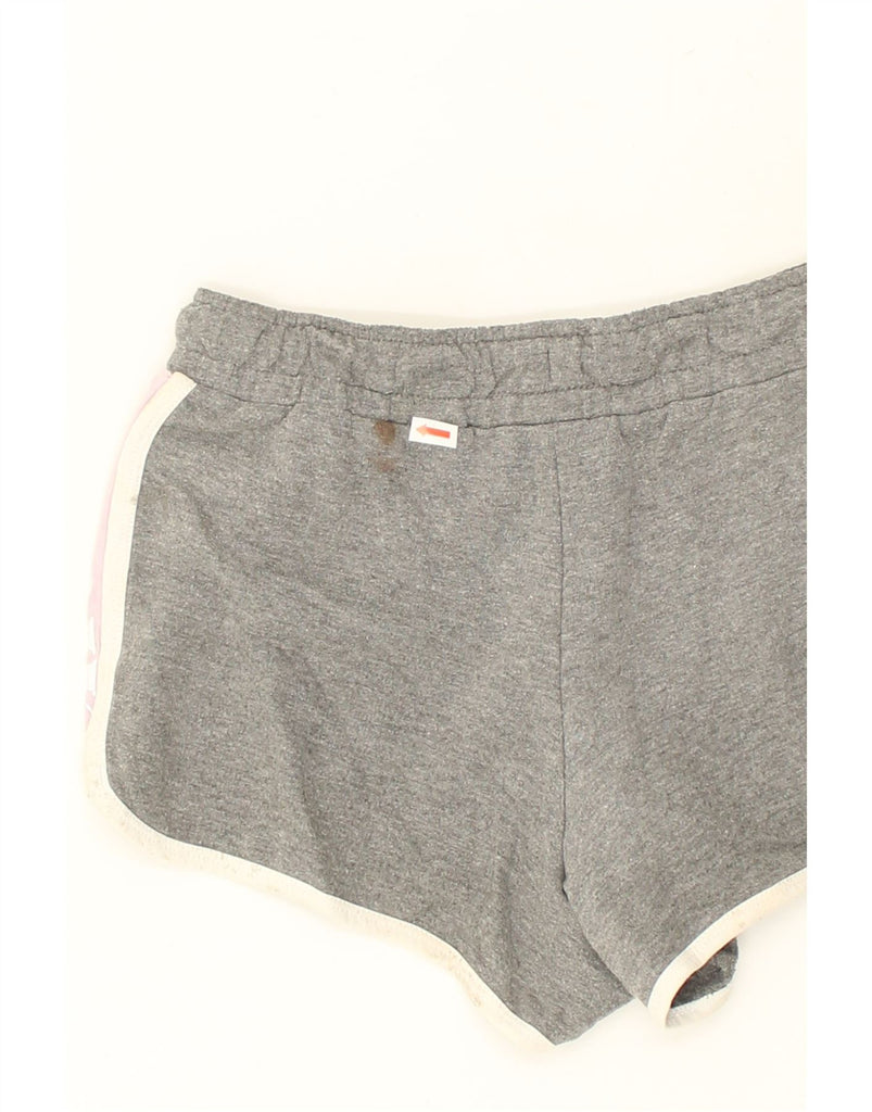 ELLESSE Womens Sport Shorts UK 8 Small Grey Cotton | Vintage Ellesse | Thrift | Second-Hand Ellesse | Used Clothing | Messina Hembry 