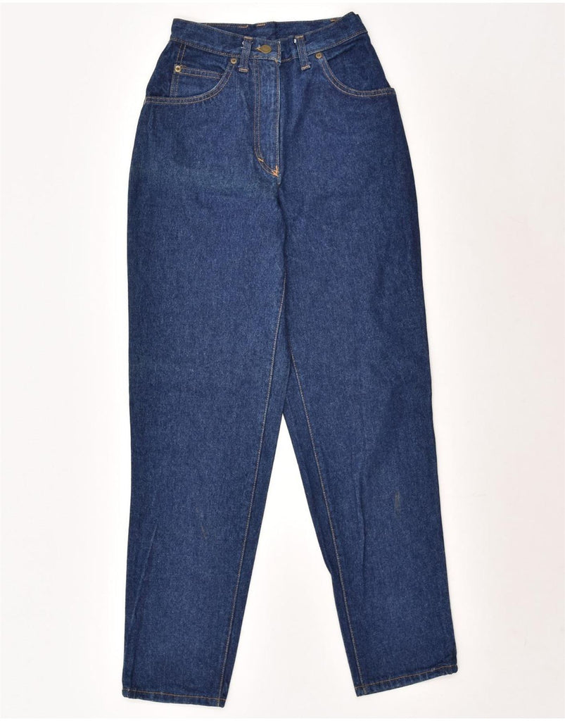 BENETTON Womens Tapered Jeans W24 L30 Blue Cotton | Vintage Benetton | Thrift | Second-Hand Benetton | Used Clothing | Messina Hembry 