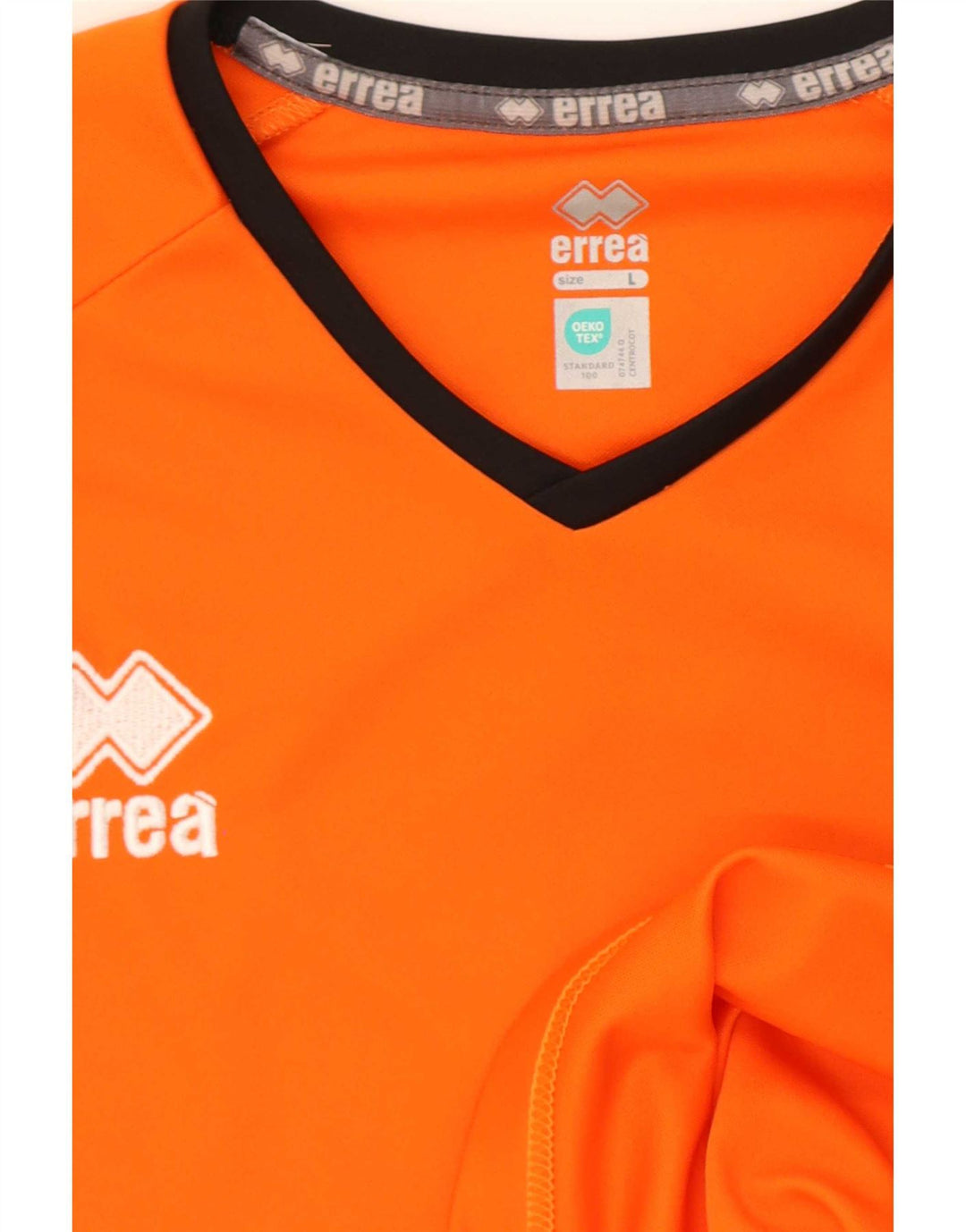 Arena Mens Graphic T-Shirt Top Large Orange Colourblock