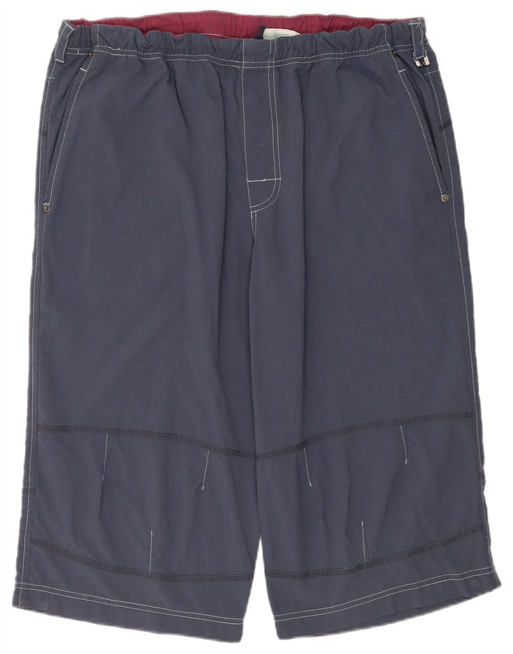 Diadora Mens Bermuda Sport Shorts XL  Navy Blue Polyamide