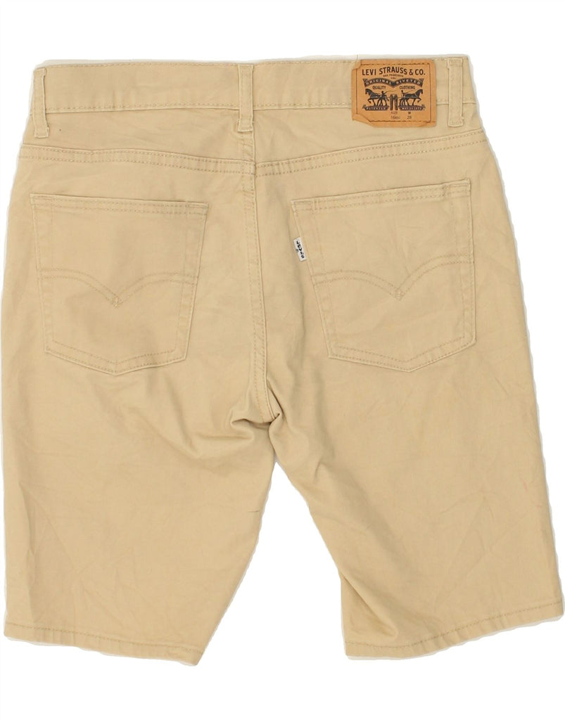 LEVI'S Boys 511 Slim Casual Shorts 15-16 Years W28 Beige Cotton | Vintage Levi's | Thrift | Second-Hand Levi's | Used Clothing | Messina Hembry 