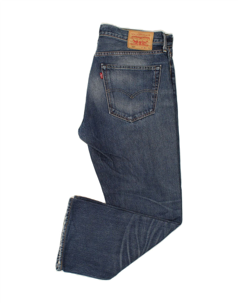 LEVI'S Mens 527 Straight Jeans W36 L28 Blue Cotton | Vintage Levi's | Thrift | Second-Hand Levi's | Used Clothing | Messina Hembry 