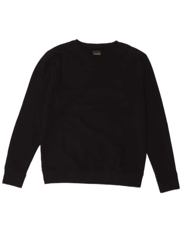 Enrico Coveri Mens Sweatshirt Jumper XL Black Cotton