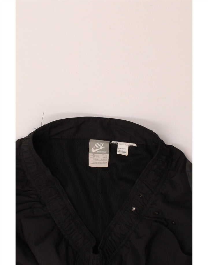 NIKE Mens Graphic Sport Shorts Medium  Black Colourblock Vintage Nike and Second-Hand Nike from Messina Hembry 
